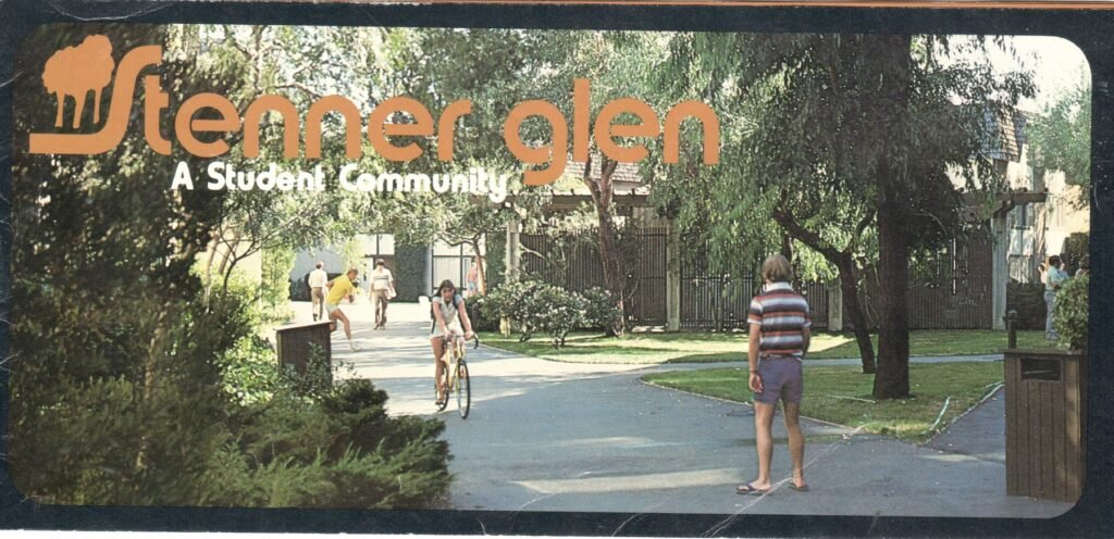 1978 Stenner Glen student housing brochure cover, San Luis Obispo